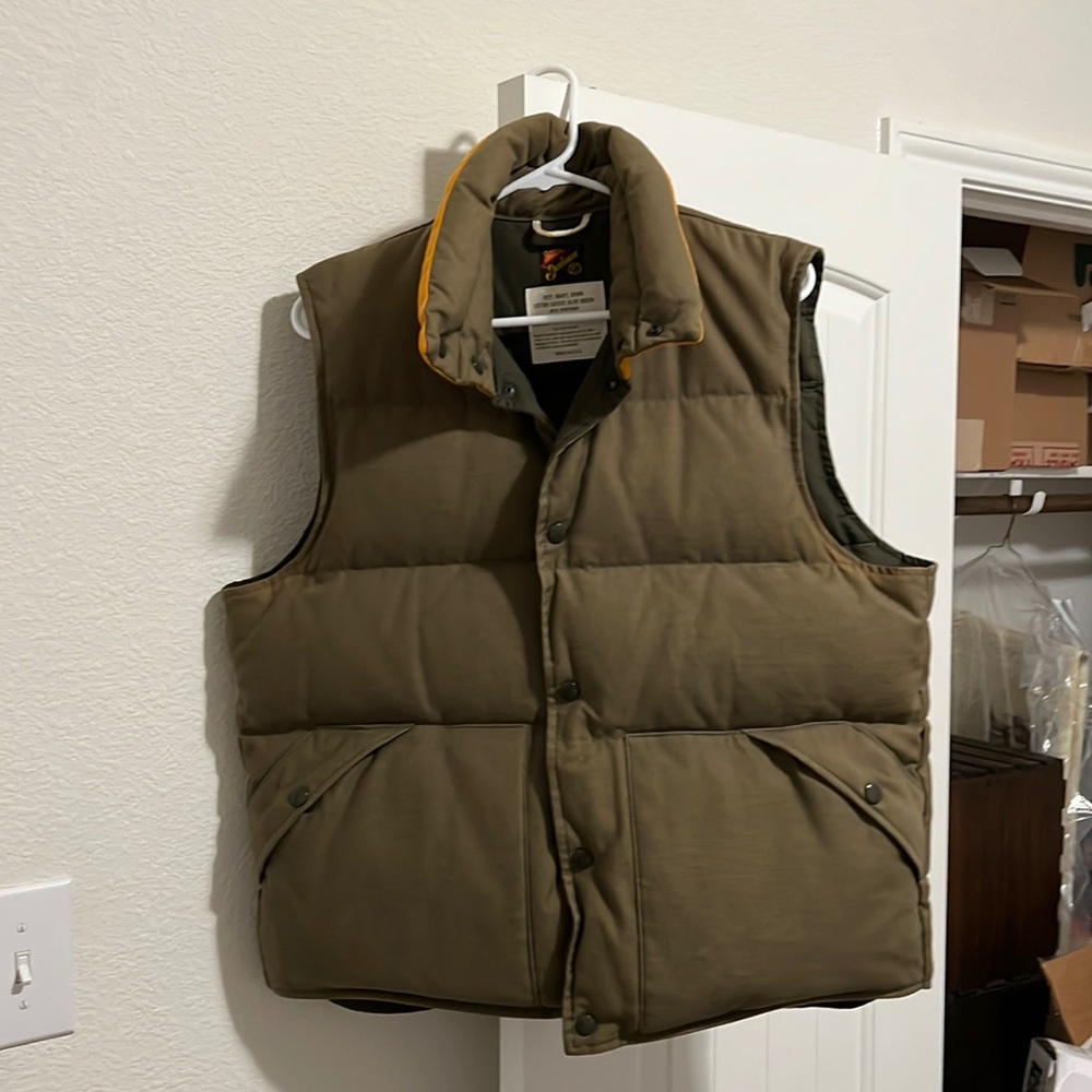 Mister Freedom Down Cotton Sateen Vest